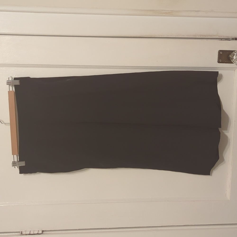 Aparna wide leg black cropped Yoga pants S